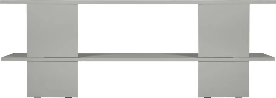 Светлосив метален стелаж 160x57x37 cm Hes – noo.ma