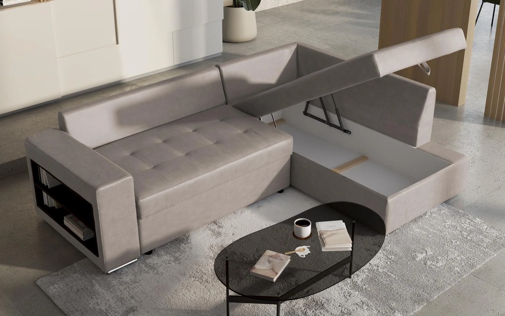 Разтегателен ъглов диван Толеро