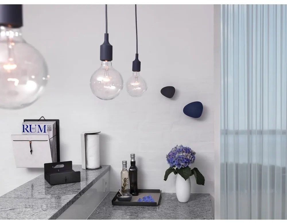 Сива стойка за кухненска хартия ø 13 cm Bull XL – LIND DNA