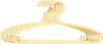 Комплект детски закачалки atmosphera, 6 бр, Жълт