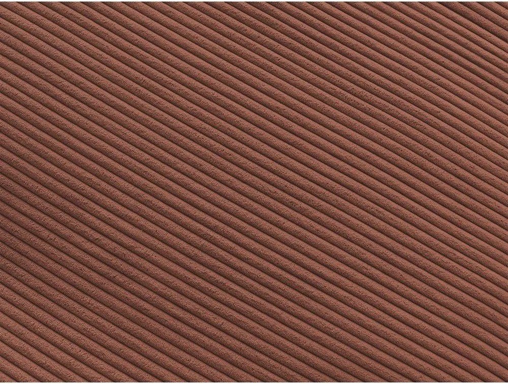 Оранжев ъглов диван от рипсено кадифе Belair – Bobochic Paris