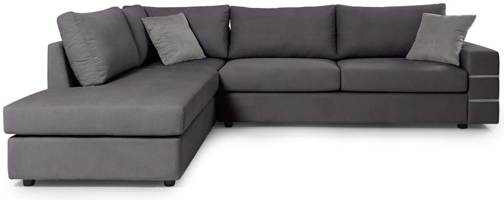 Ъглов диван Holmes-Gray-Left