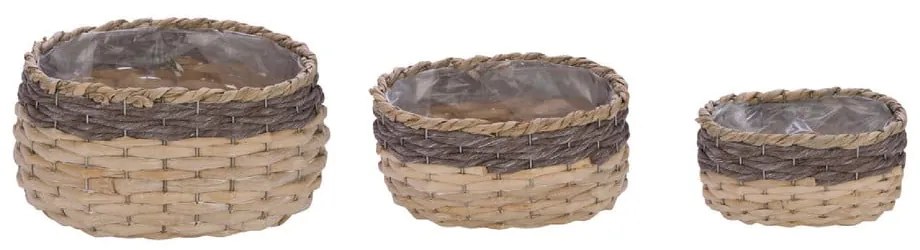 Комплект от 3 саксии Nature M - Ego Dekor