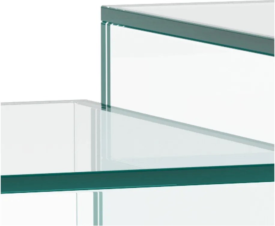 Стъклени масички за кафе в комплект 2 бр. 50x50 cm Dice – Actona