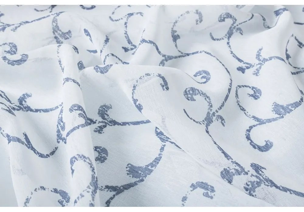 Синьо-бяла завеса 300x260 cm Fiesta - Mendola Fabrics