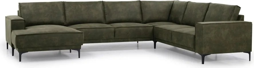 Зелен ъглов диван (ляв ъгъл) Copenhagen - Scandic