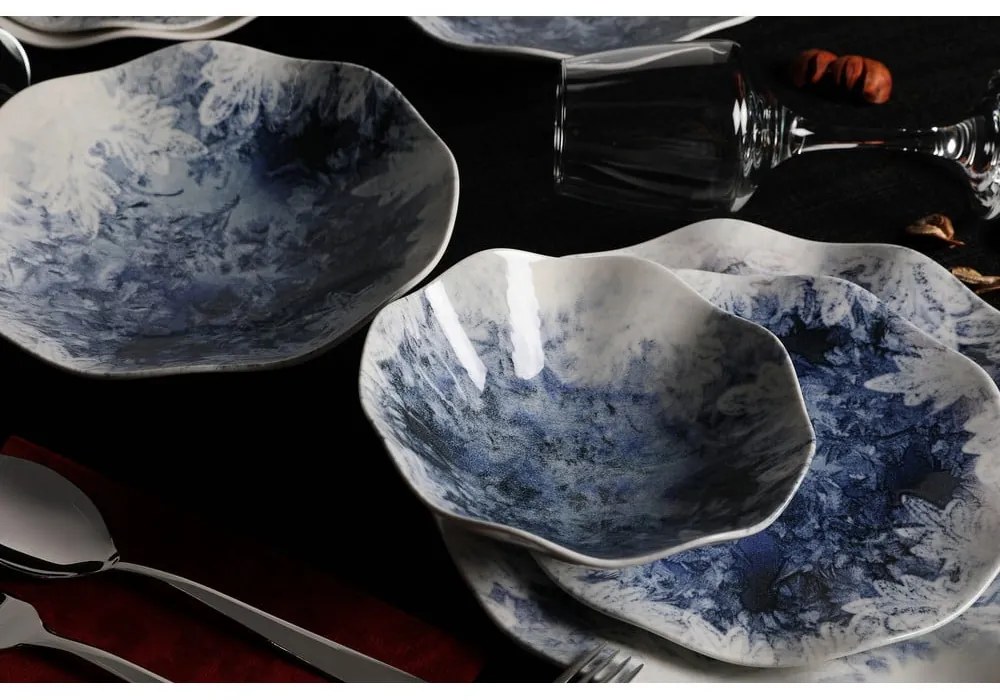 Комплект за хранене от порцелан 24 бр. - Hermia