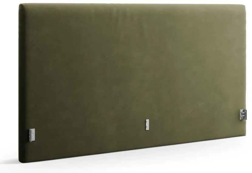 Зелена тапицирана табла за легло 170,5x100 cm Remo – Micadoni