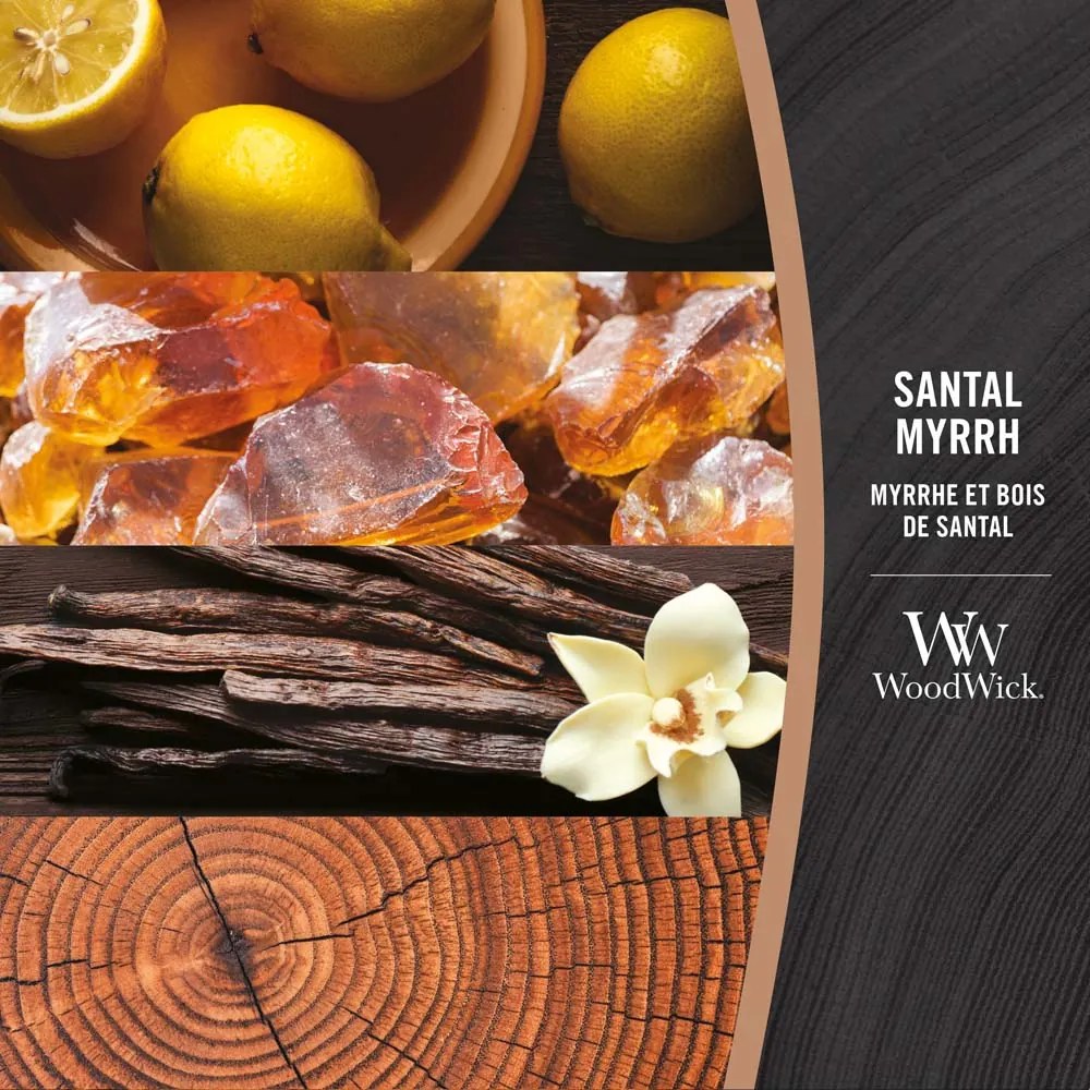 SANTAL MYRRH АРОМАТНА СВЕЩ МАЛЪК БУРКАН