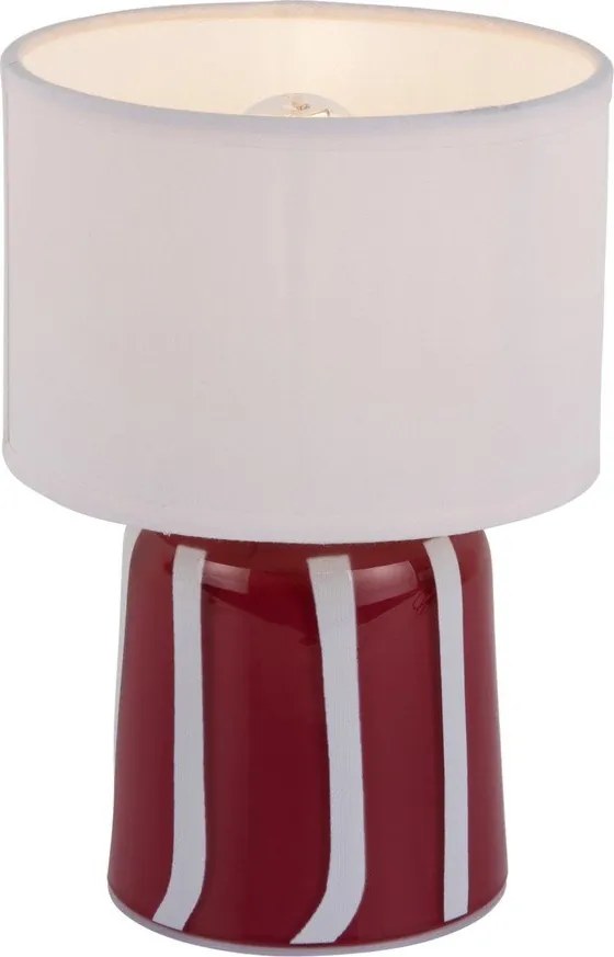 Червена метална LED настолна лампа (височина 20 cm) Verano LED – Leitmotiv