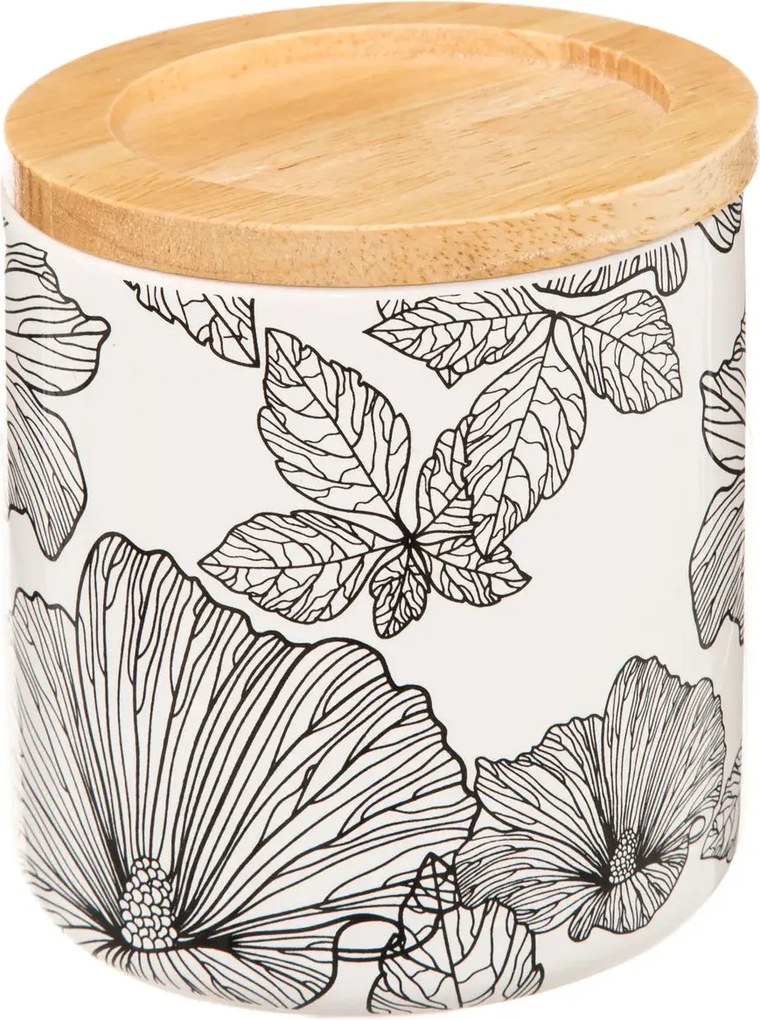 Контейнер за памук 5five, Керамика - Blackflora