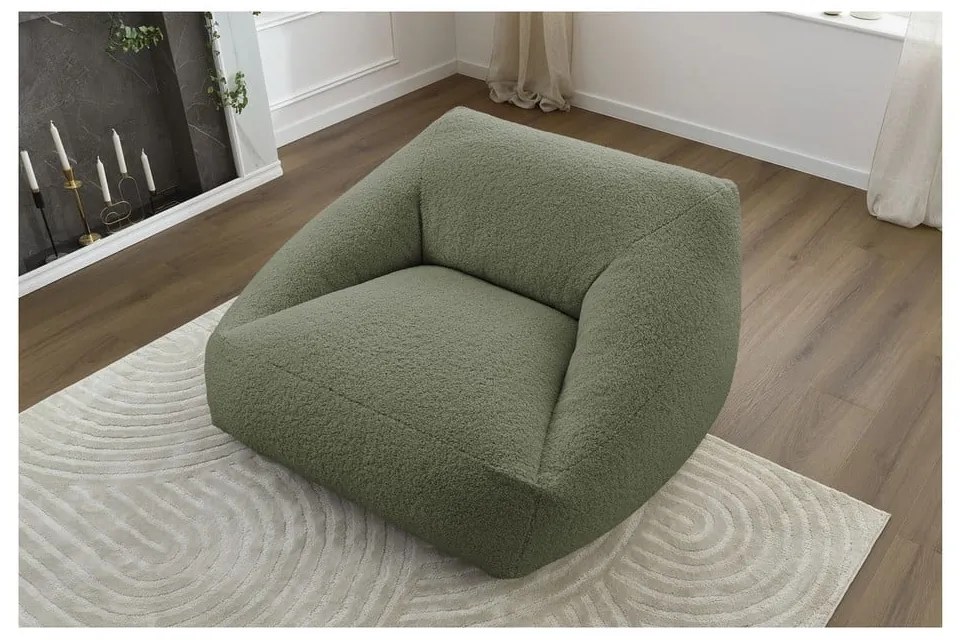 Зелен пуф Lilibet – Bobochic Paris