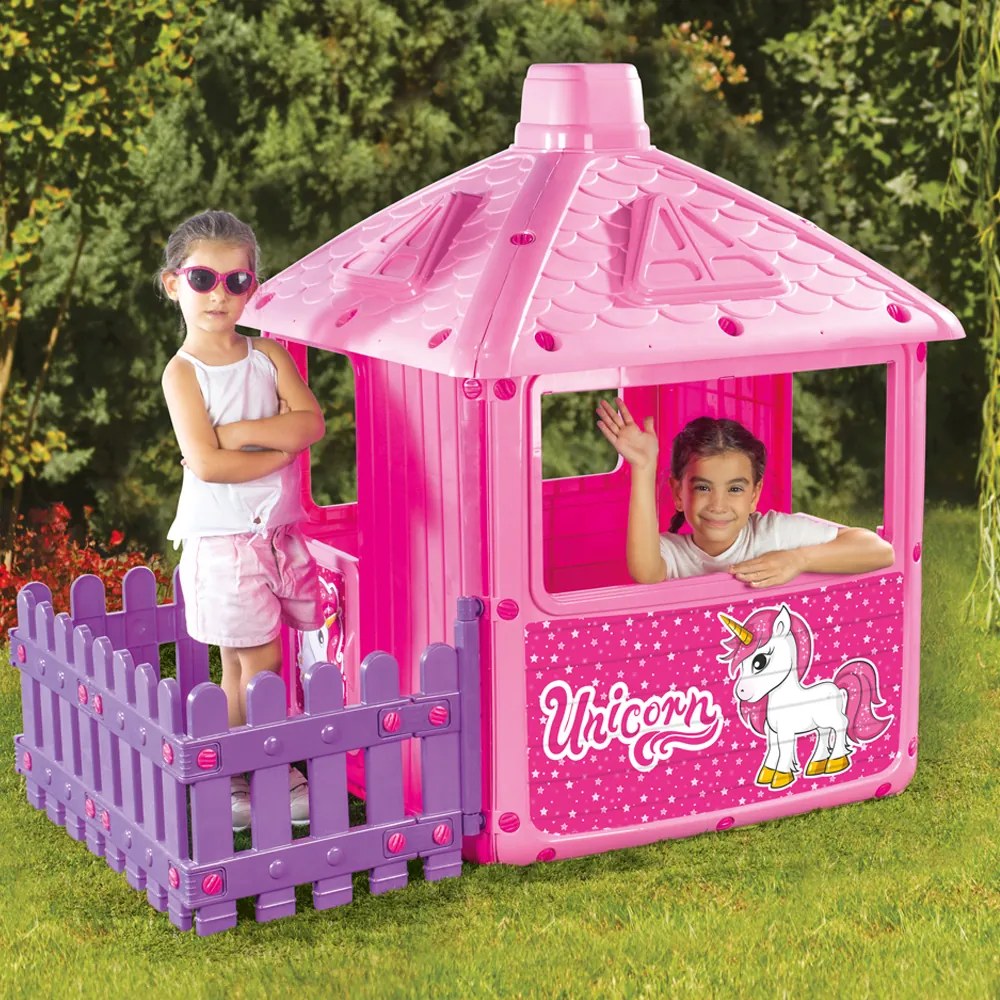DOLU Градинска къща с ограда UNICORN