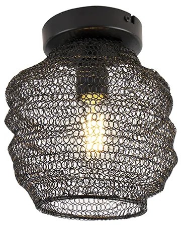 Ориенталска таванна лампа черна - Nidum Bene