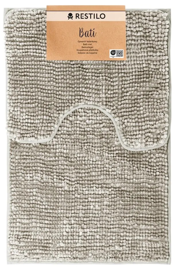 Комплект от 2 бежови изтривалки за баня Bati - AmeliaHome