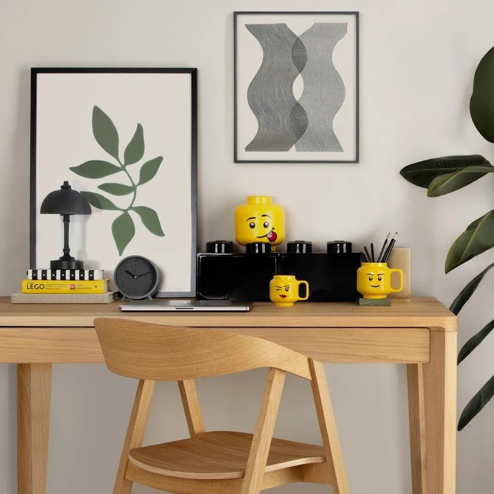 Черна квадратна кутия за съхранение - LEGO®