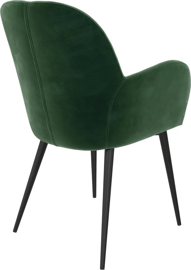 Зелен тапициран трапезен стол Fitz – Støraa