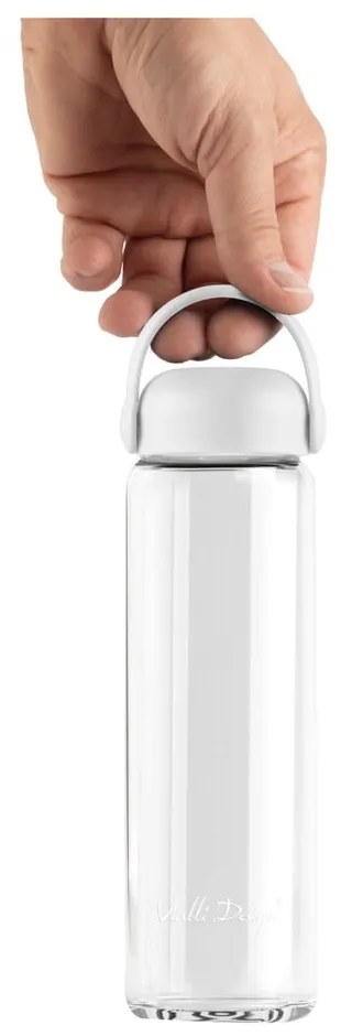 Бяла стъклена бутилка 540 ml Fuori – Vialli Design