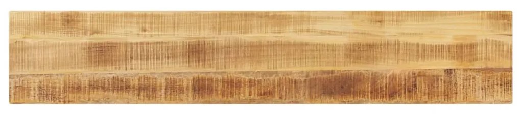 371366 vidaXL Плот за маса 180x20x3,8см правоъгълен масивно дърво грубо манго