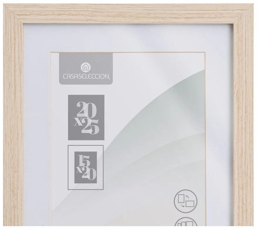 Стояща/висяща рамка в естествен цвят 22,5x28 cm Sencillo – Casa Selección