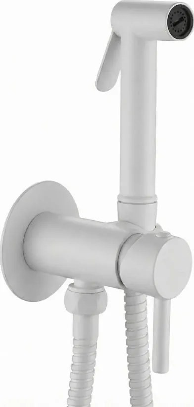 Paffoni - Комплект за вграждане с ръчен душ за биде RINGO WEST бял