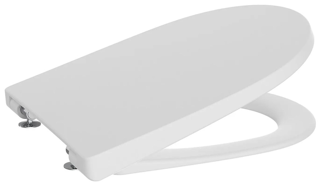 Седалка и капак, Roca, A801E22621, Compact за тоалетна чиния, със забавено падане