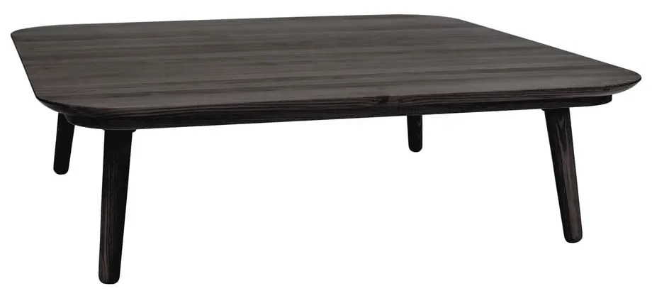 Масичка за кафе от сива ясенова дървесина Contrast , 110 x 110 cm Tetra - Ragaba