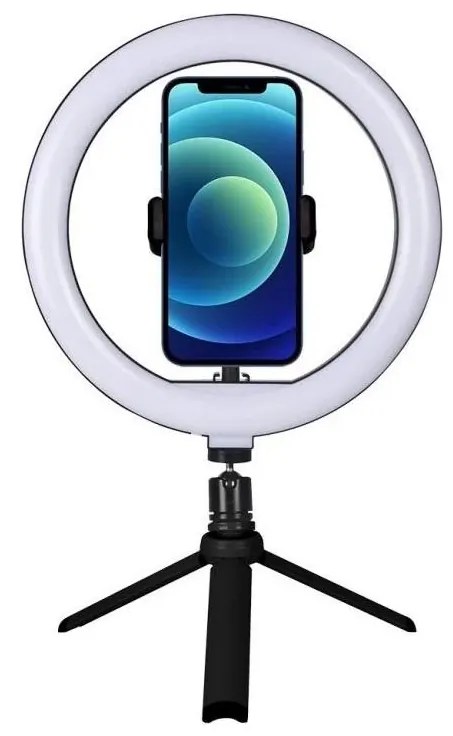 Winner Group - Димируема LED настолна лампа със стойка и държач за влогове LED/10W/5V