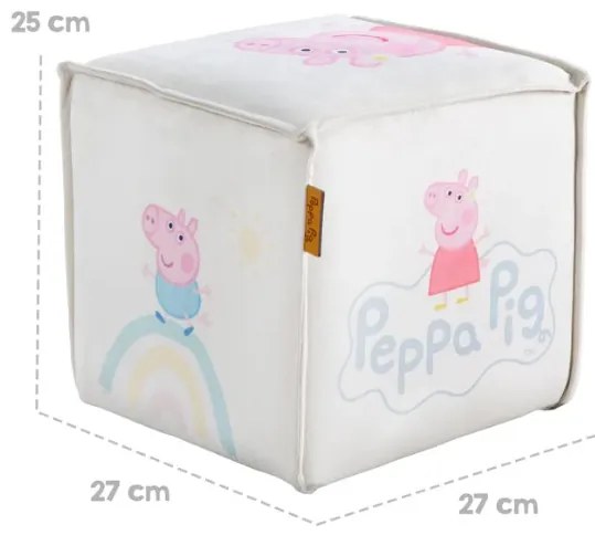 Табуретка Peppa Pig cube