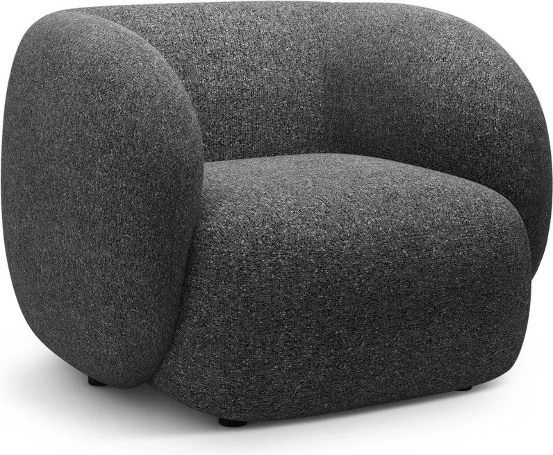 Тъмносиво кресло Kate – Micadoni