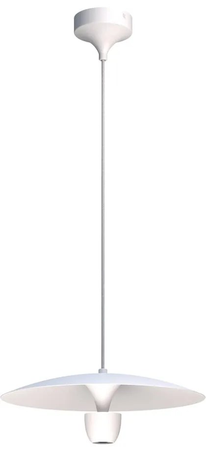 Бяло висящо осветително тяло, височина 150 cm Poppins - SULION