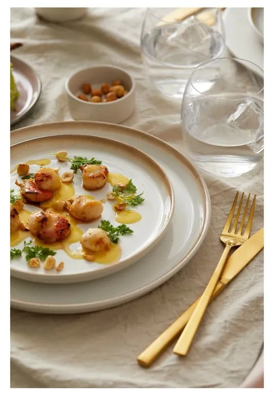 Стоманен прибори за хранене 16 бр. в месингов цвят Brass – Bitz