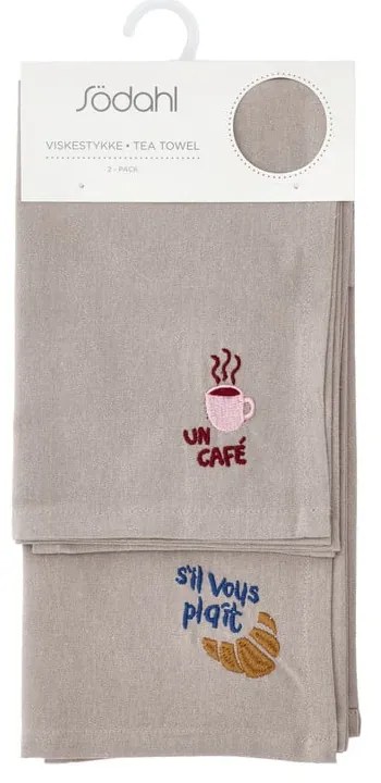 Памучни кърпи за съдове в комплект от 2 бр. 50x70 cm Bistro – Södahl