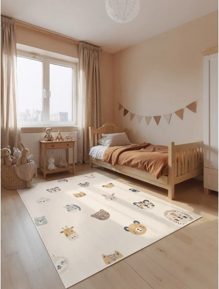 Детски килим 200x290 cm Tiny Zoo – Hanse Home