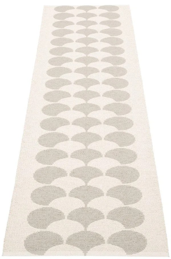 Кремава пътека за открито и закрито 70x250 cm Poppy Linen – Pappelina
