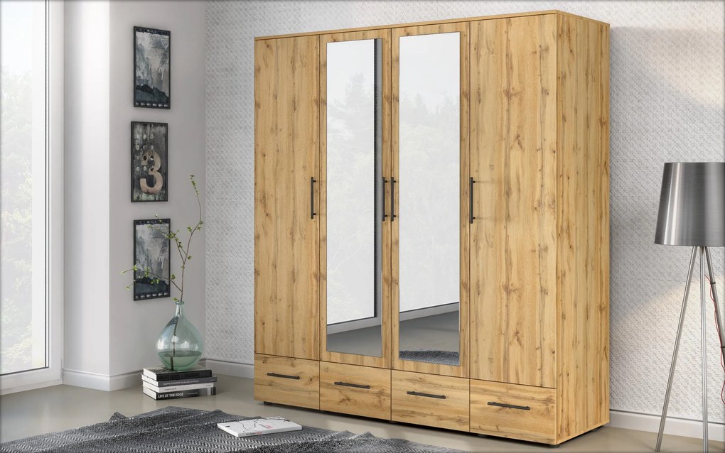 Гардероб четирикрил Селект