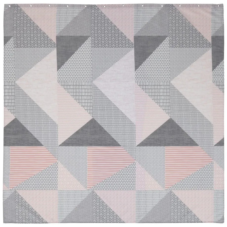 Завеса за душ 180x180 cm Larsson Geo - Catherine Lansfield