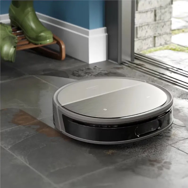 Прахосмукачка робот Philips Series 9000 XU9100/10, 6500 mAh, 8000 Pa, WiFi, LiDAR, PowerCyclone, EPA 11, Сухо/мокро почистване, Бронз/златист