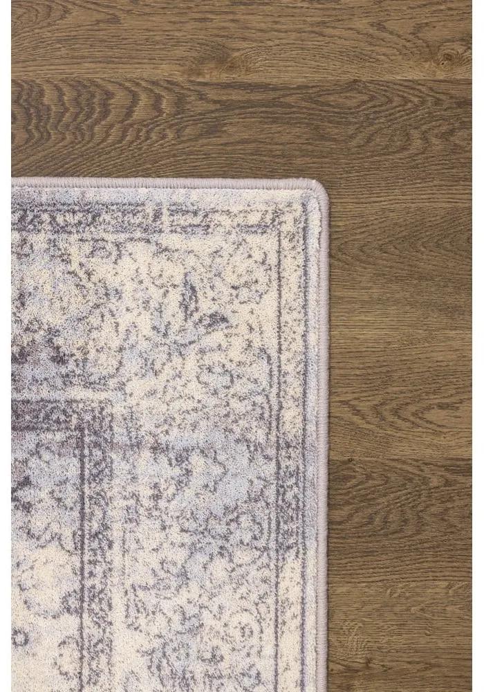 Кремав вълнен килим 133x180 cm Jennifer - Agnella