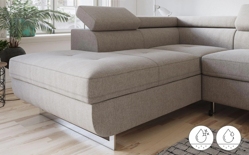 Разтегателен ъглов диван Равена