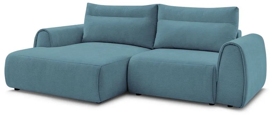 Син ъглов диван Aden – Bobochic Paris