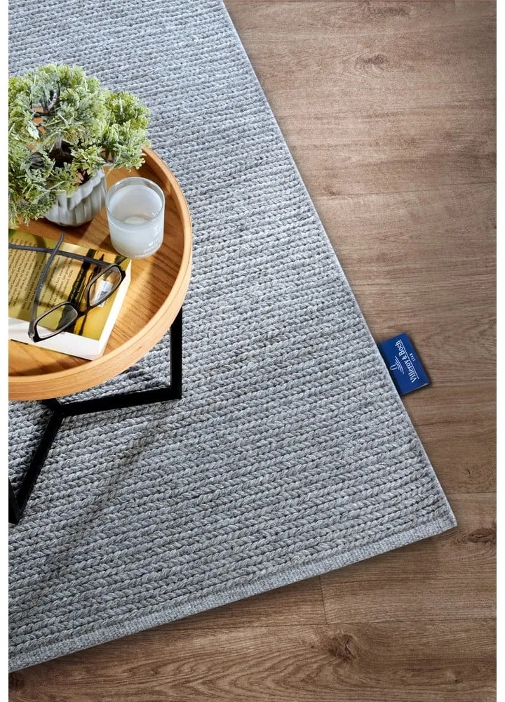 Сив ръчно изработен вълнен килим 80x150 cm Francois – Villeroy&amp;Boch