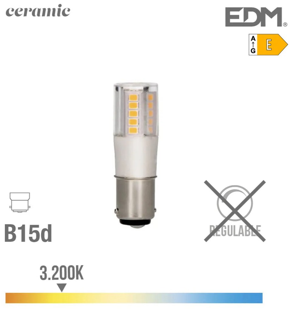 LED крушка EDM 650 Lm 5,5 W E (3200 K)