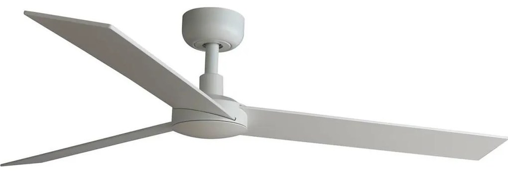 FARO 34297WT - Вентилатор за таван RUDDER L бял Ø 132 см WT + дистанционно управление