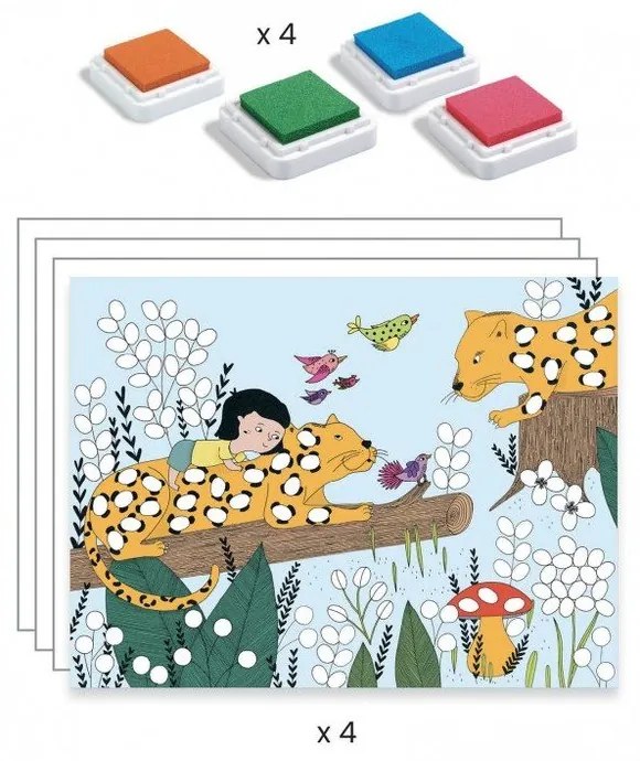 Рисуване с пръсти Природа - Djeco