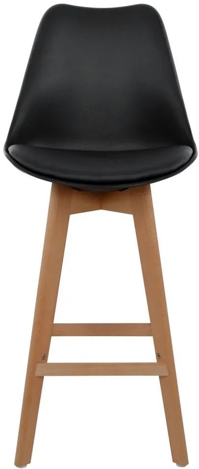 Бар стол Fiona-черен (4) парчета