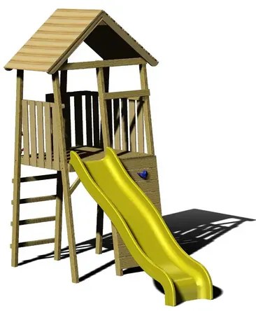 Junior Play Tower с пързалка 120 см