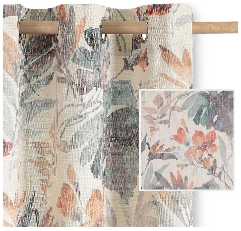 Кремаво перде 135x250 cm Celesta – Restilo