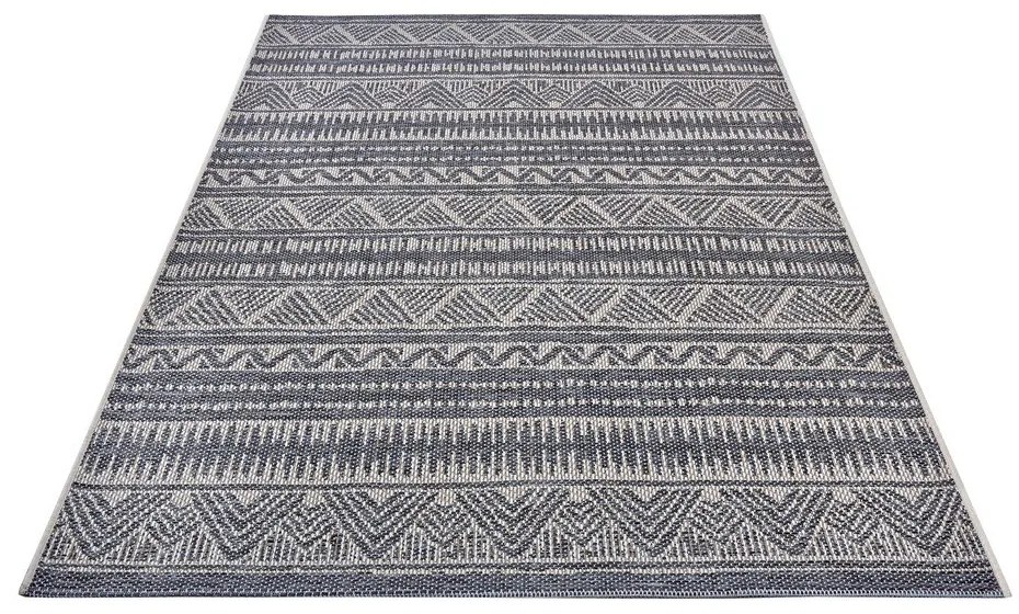 Сив външен килим 63x120 cm Clyde Loto – Hanse Home