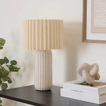 Настолна лампа atmosphera Kenan, Kерамика, 43 cm